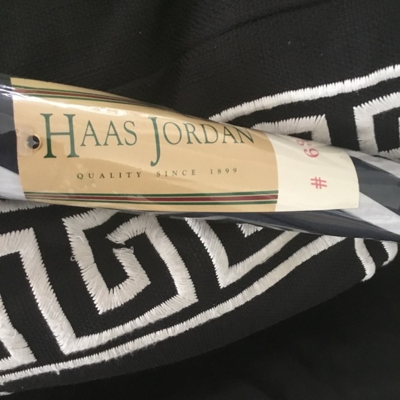 HAAS. JORDEN. GOLF UMBRELLA NIP NAVY N WHITE STRIPE - Picture 9 of 10
